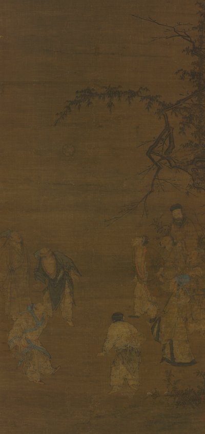 Die Fußballspieler von attributed to Ma Yuan