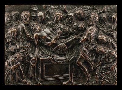 Die Grablegung von called Riccio Andrea Briosco