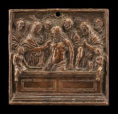 Die Grablegung von called Riccio Andrea Briosco