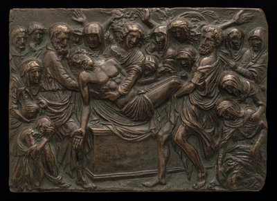 Die Grablegung Christi von called Riccio Andrea Briosco