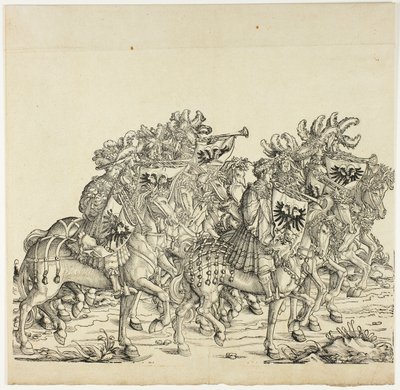 Triumph des Maximilian von the Elder Hans Burgkmair