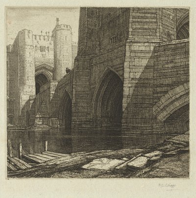 Die Barbican von workshop of Boucicaut Master