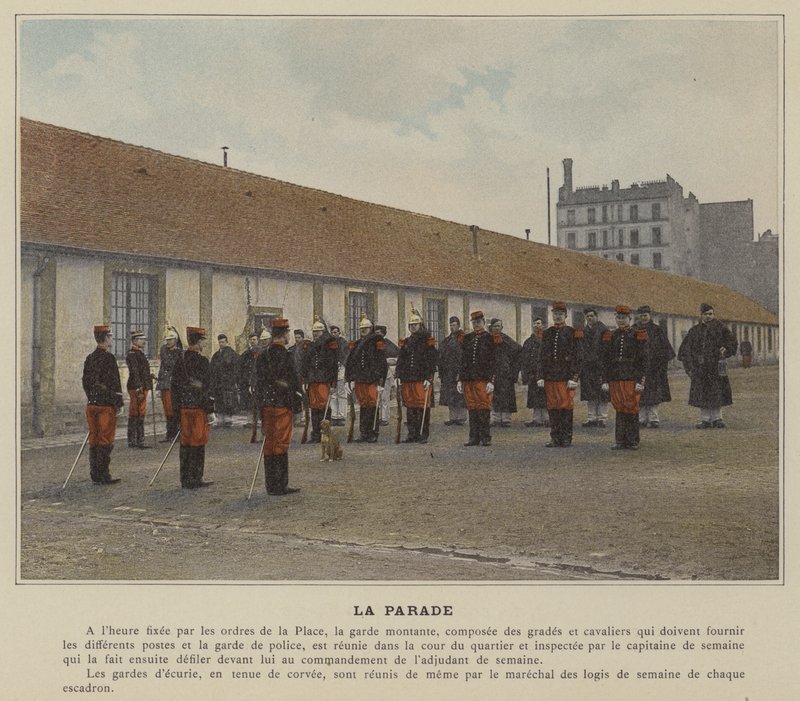 Die Parade von (after) French Photographer