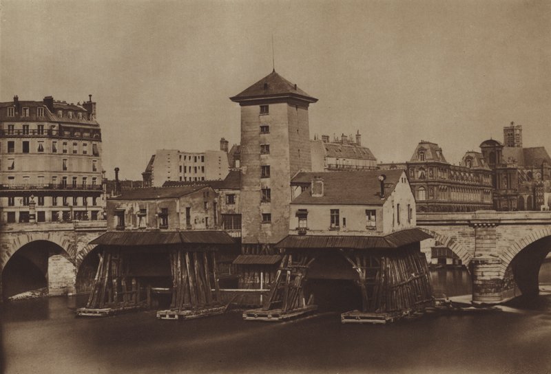 Die Notre-Dame-Pumpe von (after) French Photographer