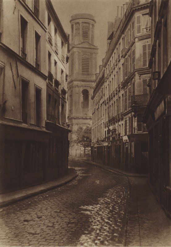 Die Rue du Vieux-Colombier von (after) French Photographer