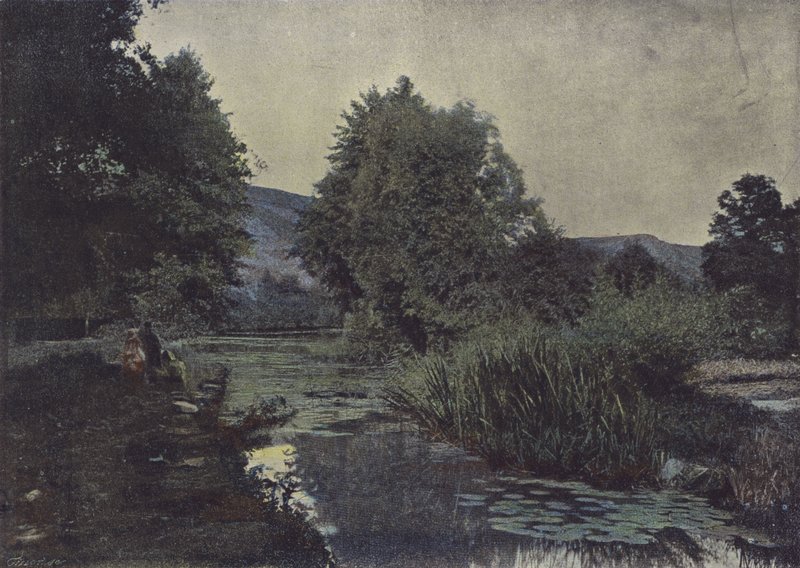 Die Ufer des Layon von (after) French Photographer