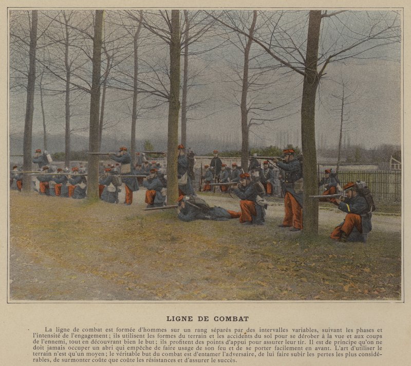 Kampflinie von (after) French Photographer