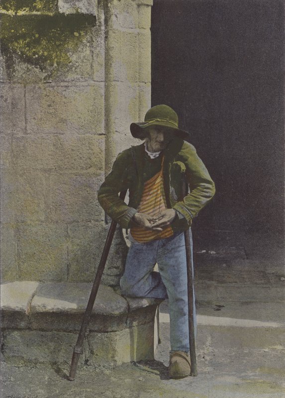 Bretonischer Bettler von (after) French Photographer