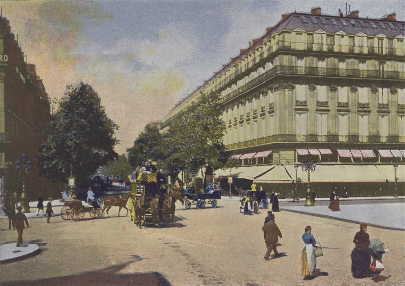 Paris, Les Boulevards von (after) French Photographer