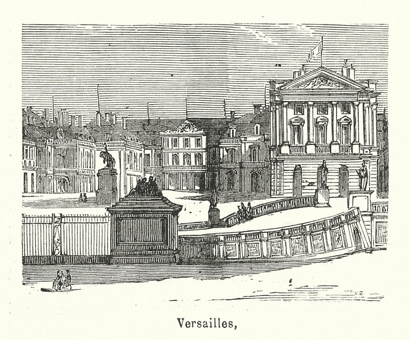 Versailles von (after) French School
