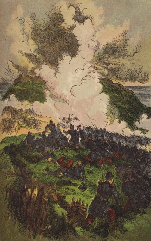 Angriff auf den Malakoff von English School