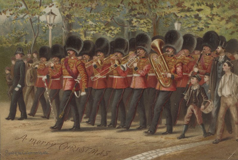 Band der Coldstream Guards von English School