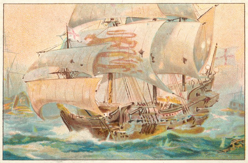 Britanniens erster Dreadnought von English School