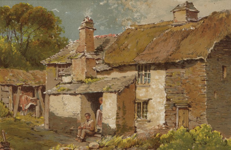 Bauernhaus bei Ilfracombe, Nord-Devon von English School