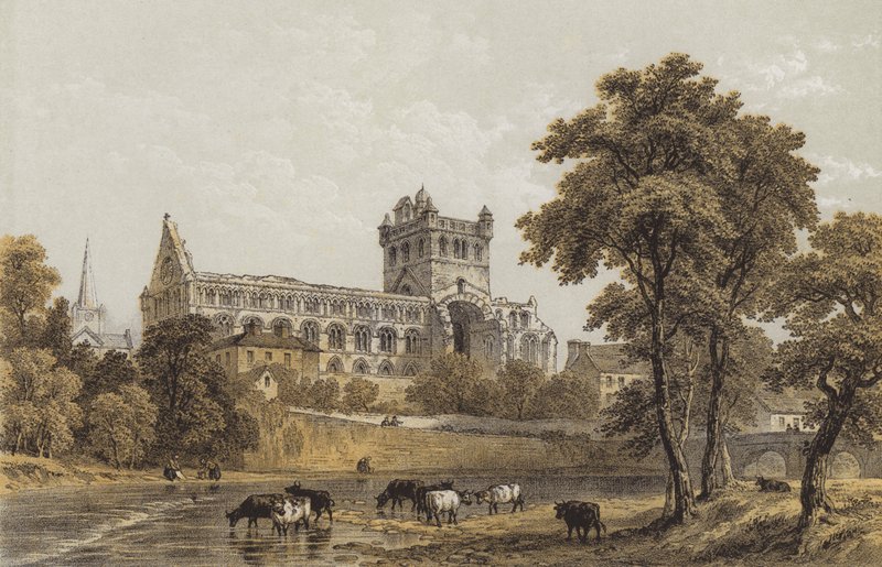 Jedburgh Abbey von English School