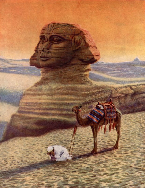 Dem Ruf zum Gebet im Schatten der Sphinx folgen von English School