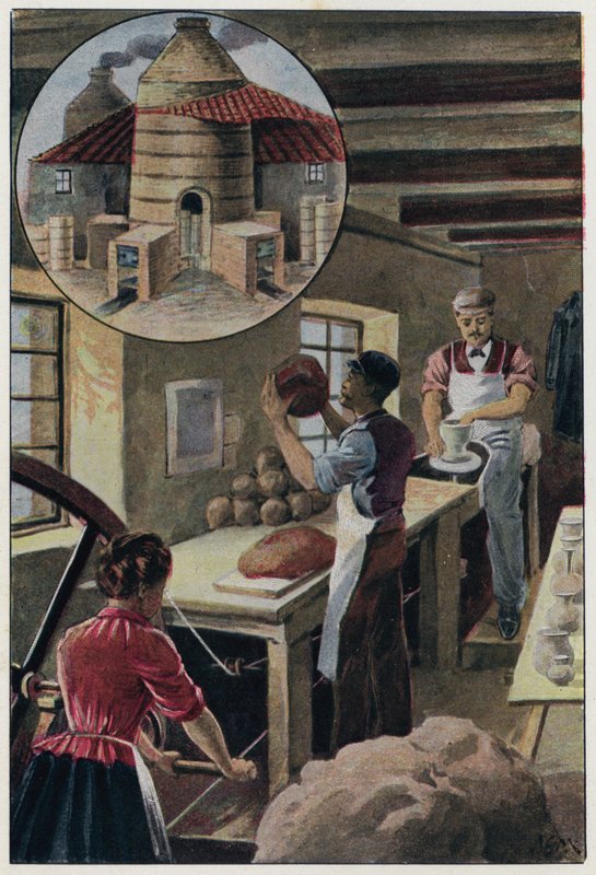 Töpferei von English School