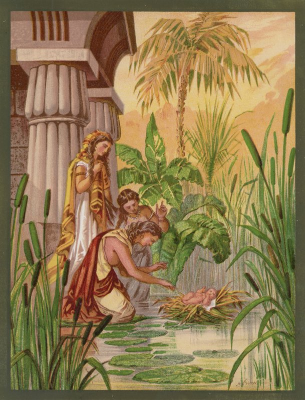Das Auffinden von Moses von English School