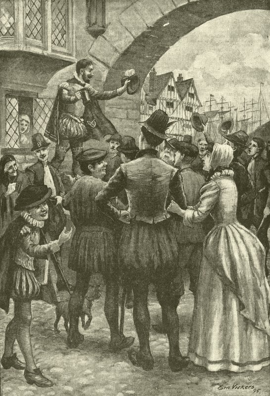 Wer will ins Land des Goldes? Rekrutierung für eine Entdeckungsreise von English School