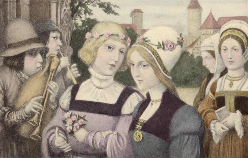 Renaissance-Paar von European School