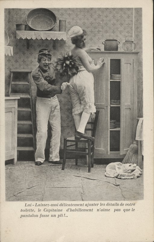 Eine Magd und ein Page von French Photographer