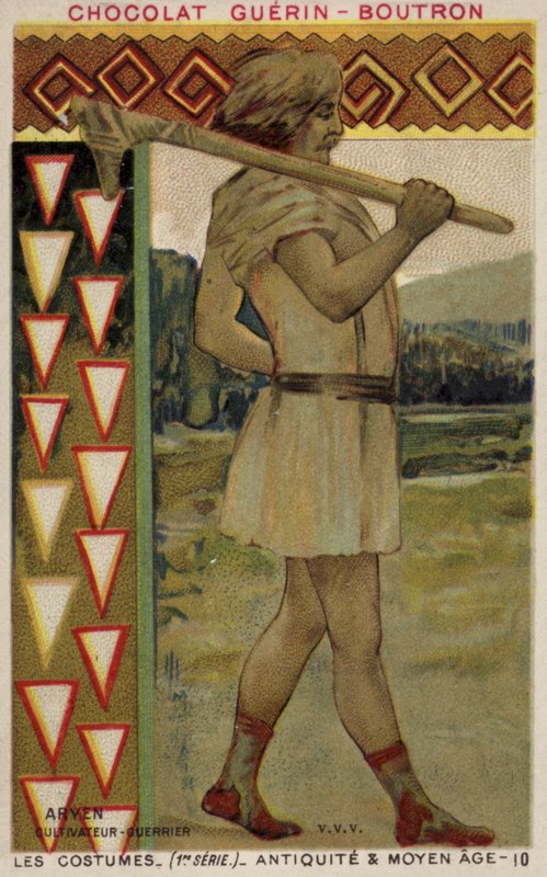 Arischer Bauer und Krieger von French School