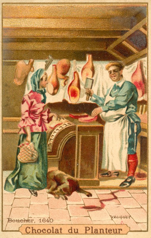 Metzger, 1640 von French School