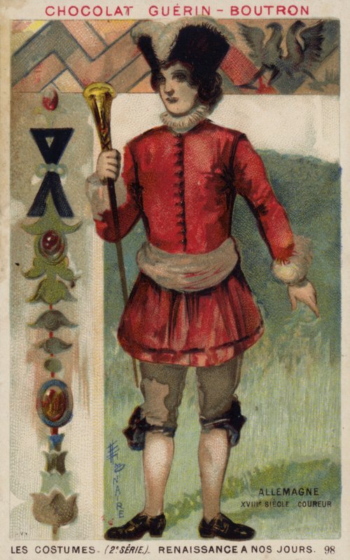 Deutscher Bote, 18. Jahrhundert von French School