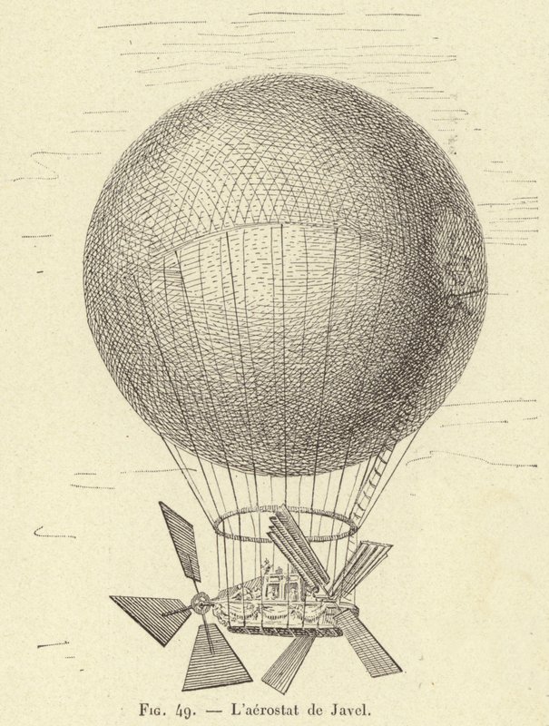 Der Aerostat von Javel von French School