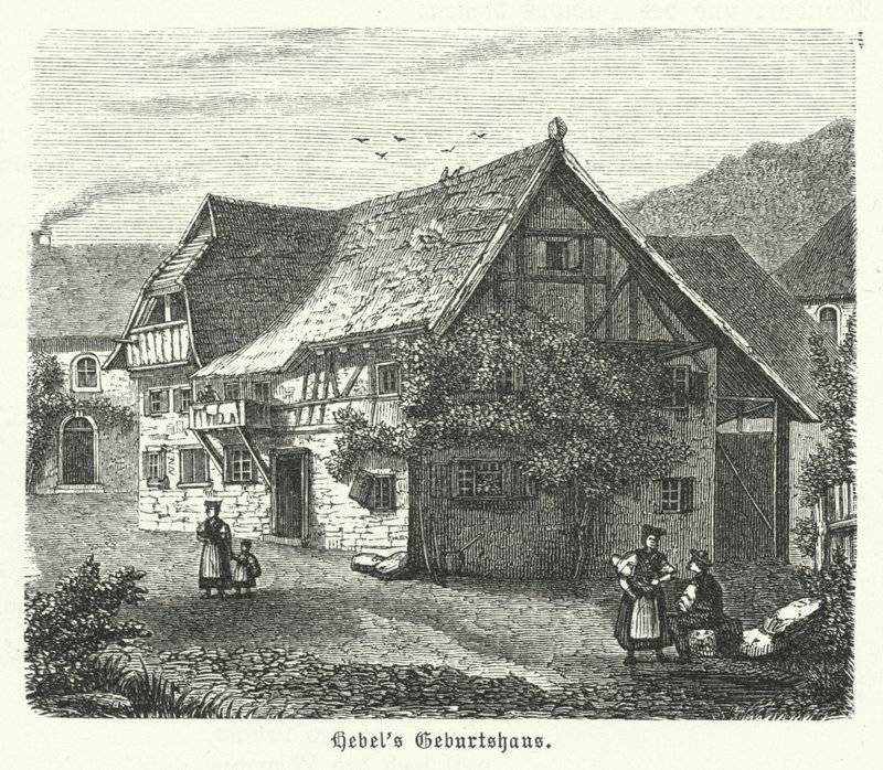 Geburtsort des deutschen Dichters Johann Peter Hebel, Basel von German School