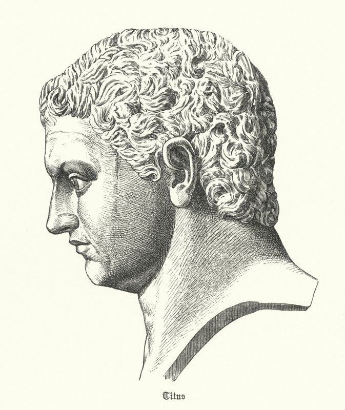 Titus, römischer Kaiser von German School