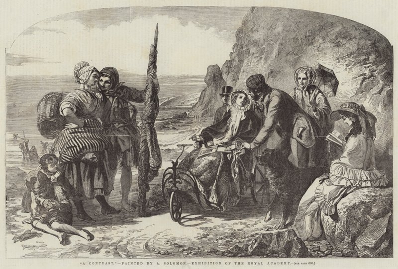 Ein Kontrast von Abraham Solomon