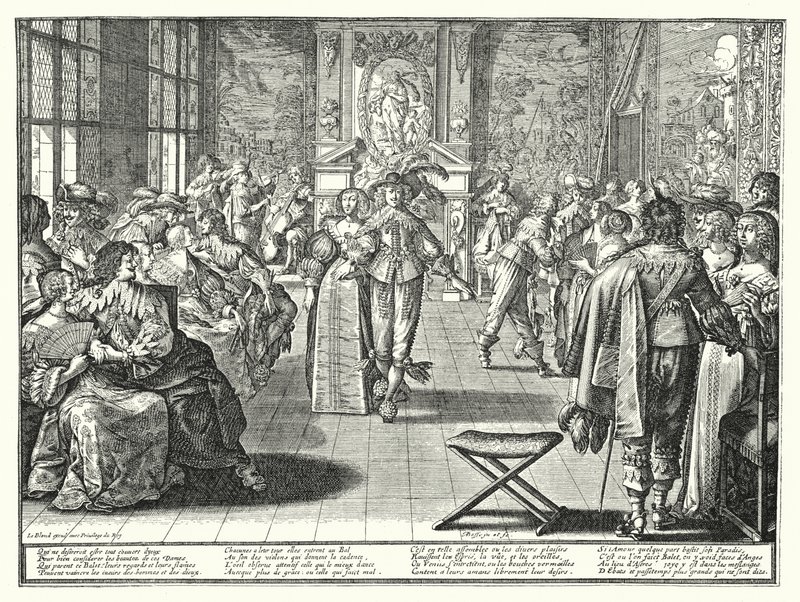 Der Ball von Abraham (after) Bosse