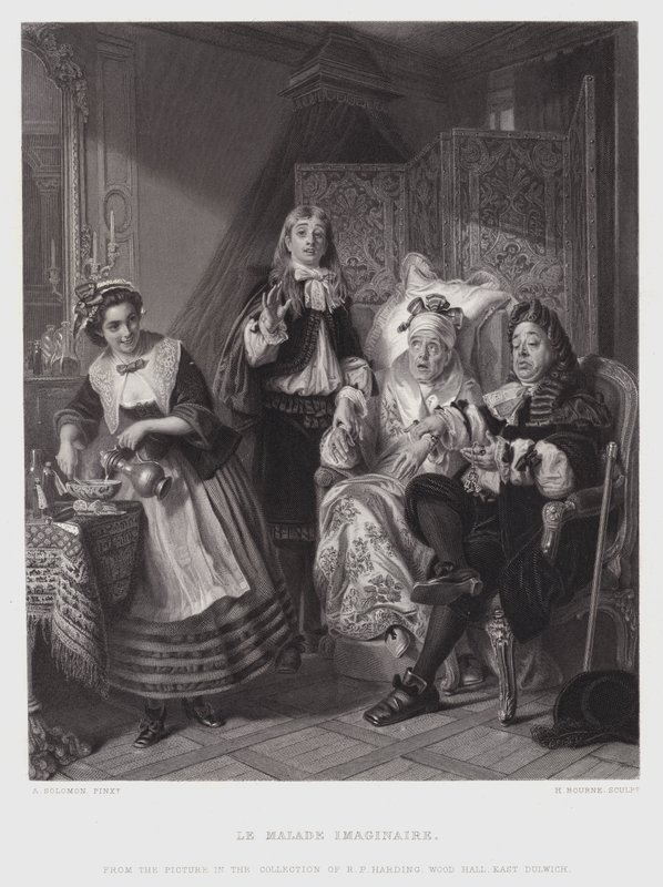 Der eingebildete Kranke von Abraham Solomon