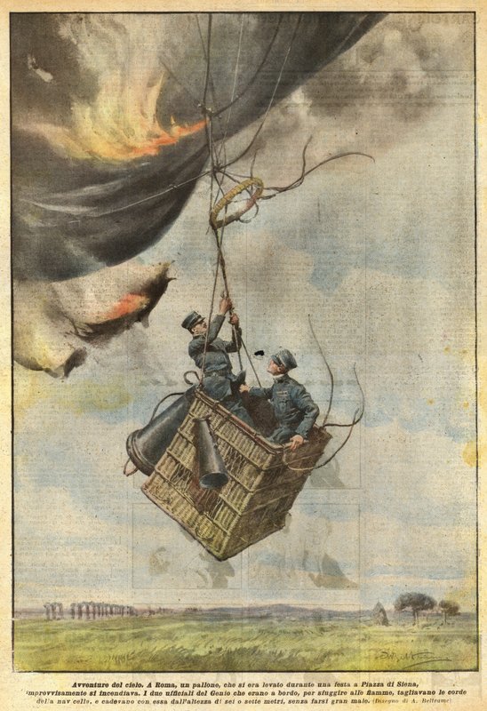Abenteuer des Himmels von Achille Beltrame