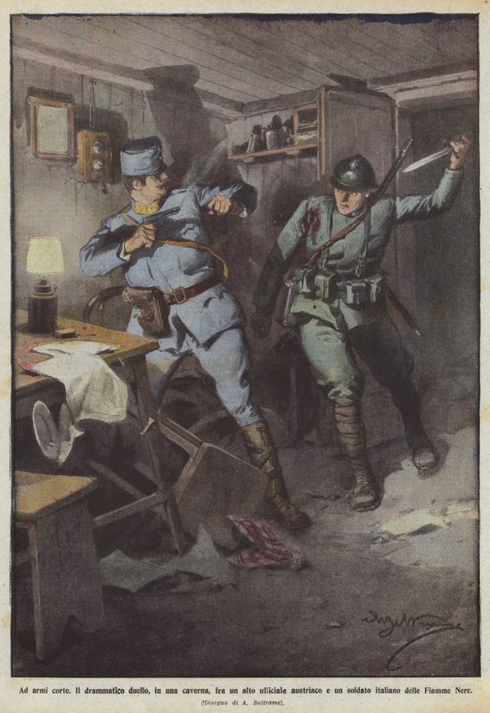 Im Nahkampf von Achille Beltrame