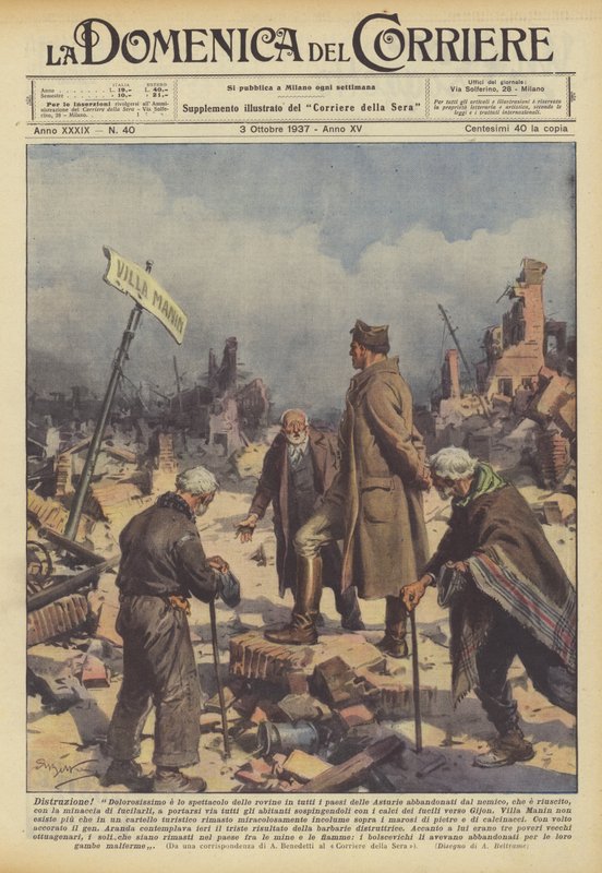 Zerstörung! von Achille Beltrame