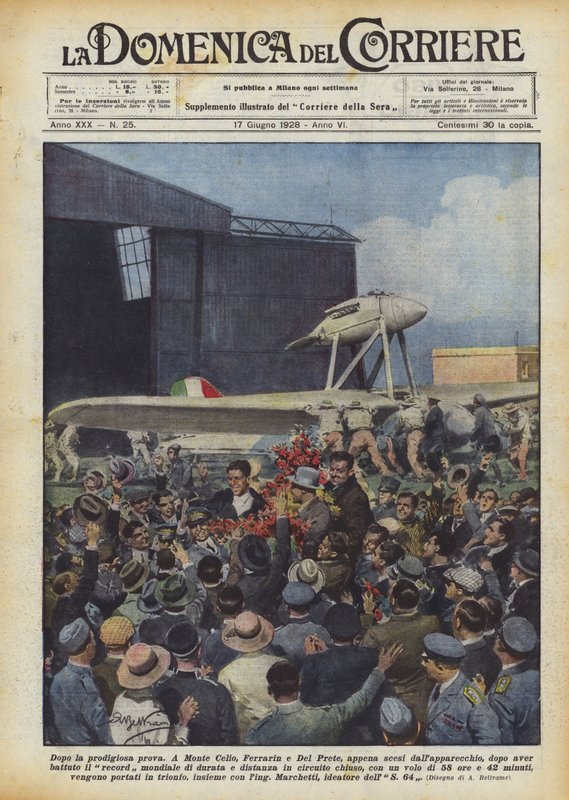 Nach der wunderbaren Probe von Achille Beltrame