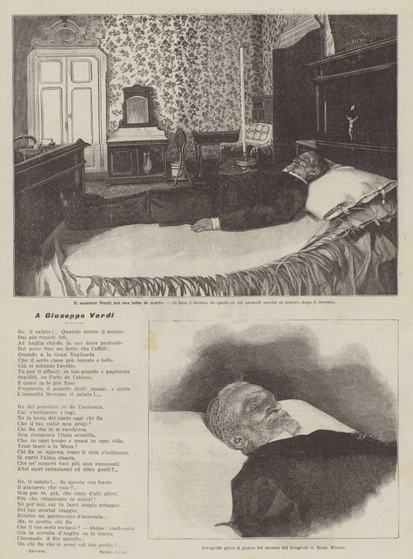 Giuseppe Verdi von Achille Beltrame