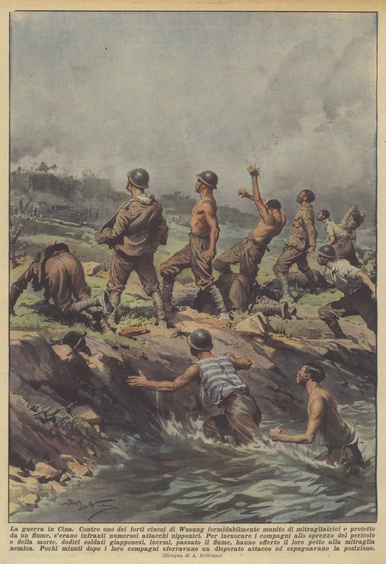 Der Krieg in China von Achille Beltrame