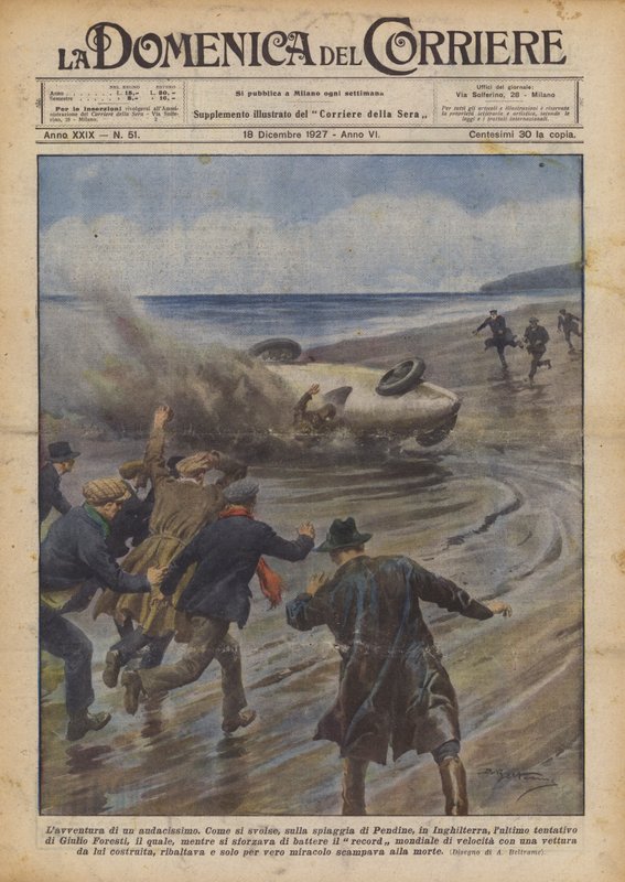 Das Abenteuer eines sehr Mutigen von Achille Beltrame