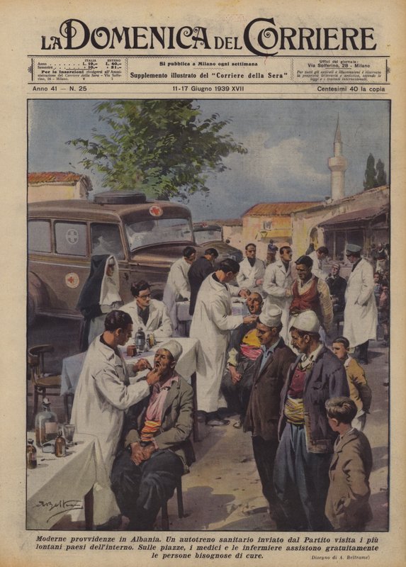 Moderne Vorsorgen in Albanien von Achille Beltrame