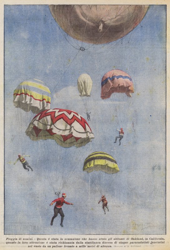 Männerregen von Achille Beltrame