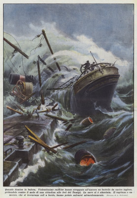 Wenn der Sturm herrscht von Achille Beltrame