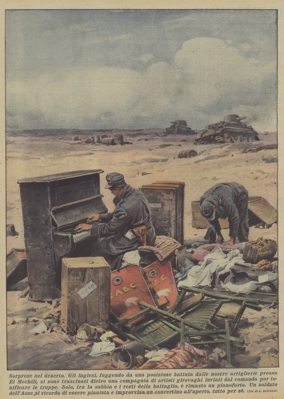 Überraschungen in der Wüste von Achille Beltrame