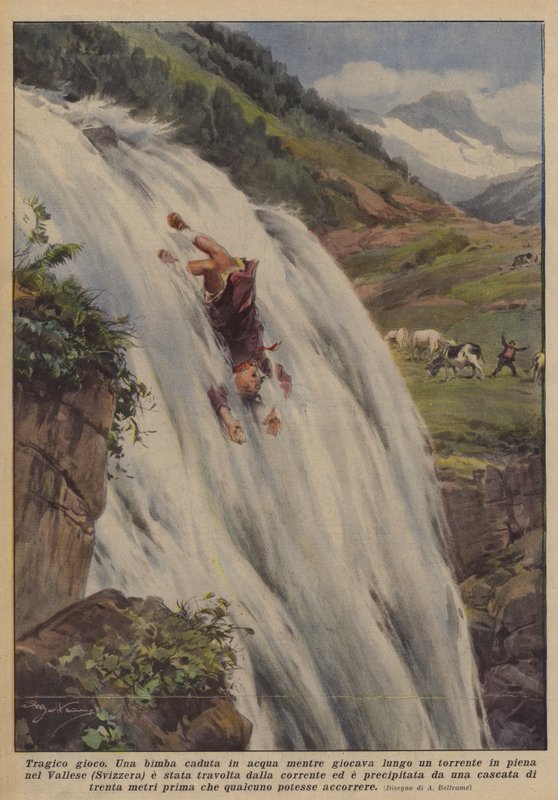 Tragisches Spiel von Achille Beltrame