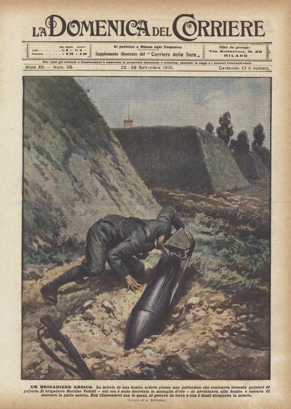 Ein Heldhafter Brigadier von Achille Beltrame