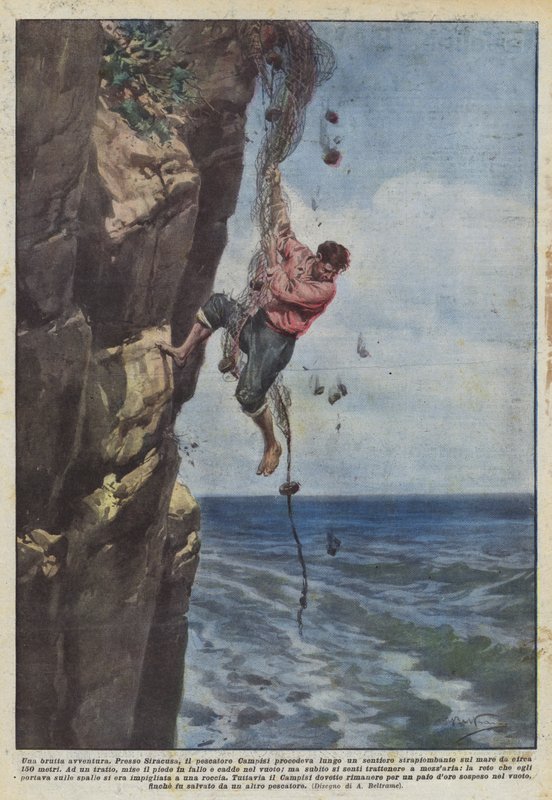 Ein schlimmes Abenteuer von Achille Beltrame