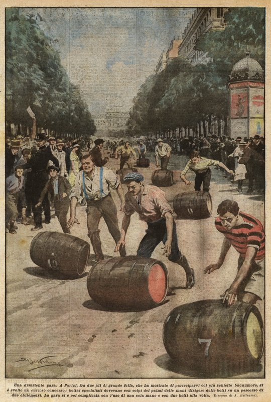 Ein lustiger Wettkampf von Achille Beltrame