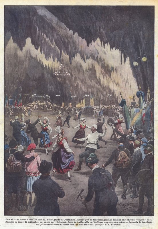 Ein einzigartiger Ballsaal der Welt von Achille Beltrame